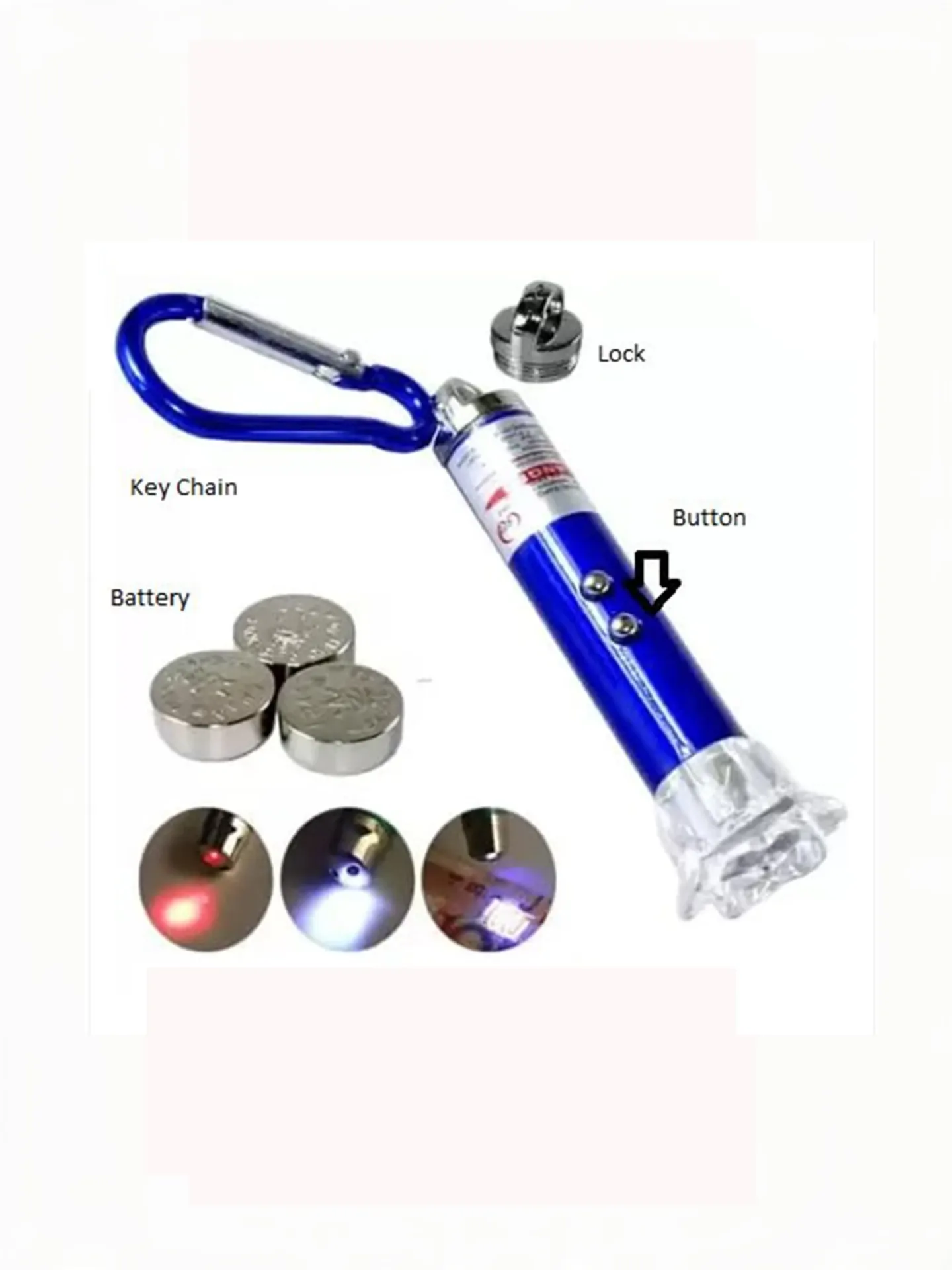 3 in 1 Power Full Laser Pointer